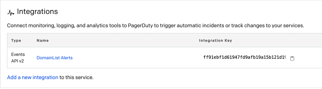 Add an Integration